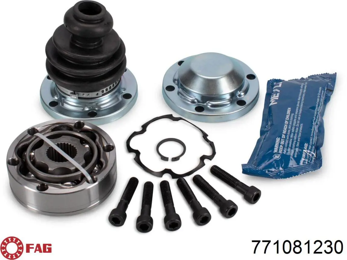 Junta homocinética interna dianteira FAG 771081230 preço, a partir de 44,87 USD