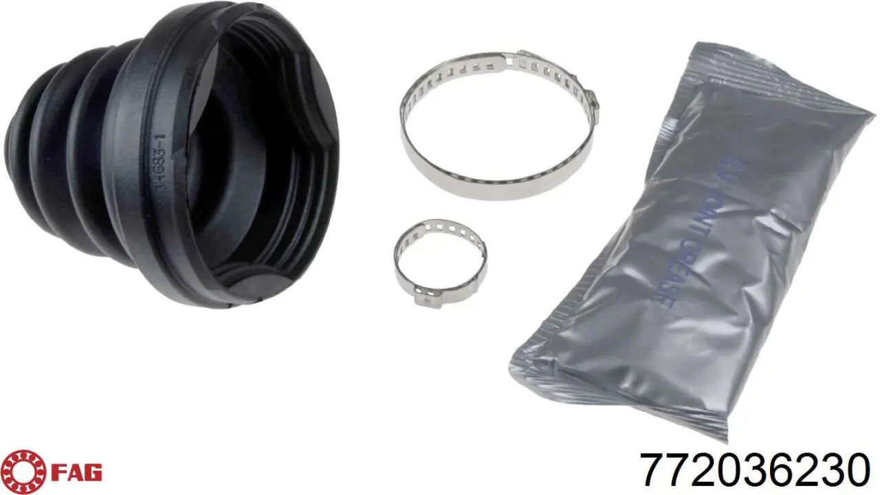 Bota de proteção interna de junta homocinética do semieixo dianteiro FAG 772036230 preço, a partir de 19,69 USD