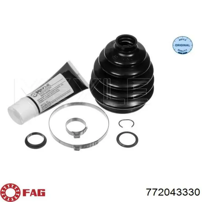 Bota de proteção externa de junta homocinética do semieixo traseiro FAG 772043330 preço, a partir de 10,19 USD