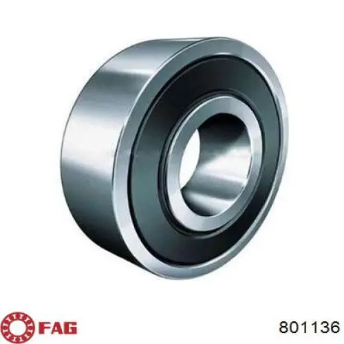 801136 FAG Rolamento de cubo dianteiro