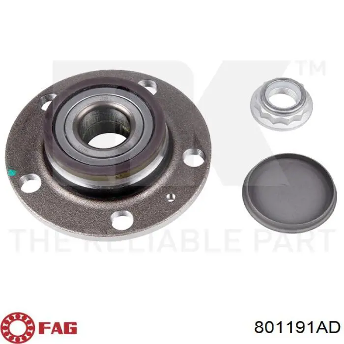 Cubo traseiro FAG 801191AD preço, a partir de 76,29 USD