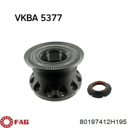 80197412H195 FAG Cubo dianteiro