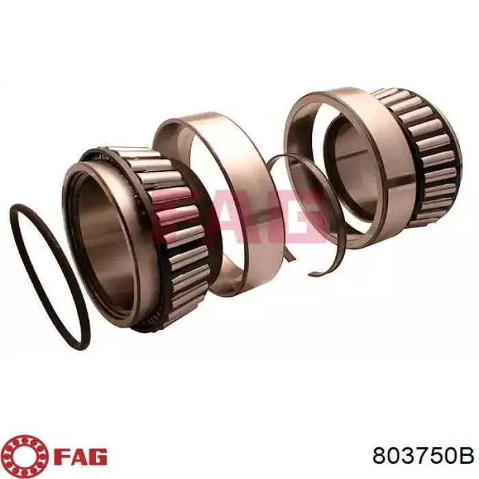 Rolamento de cubo traseiro FAG 803750B preço, a partir de 211,35 USD