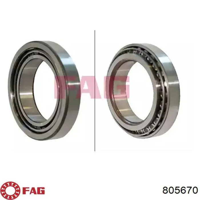 Compre 0A5409321B VAG Rolamento de cubo traseiro