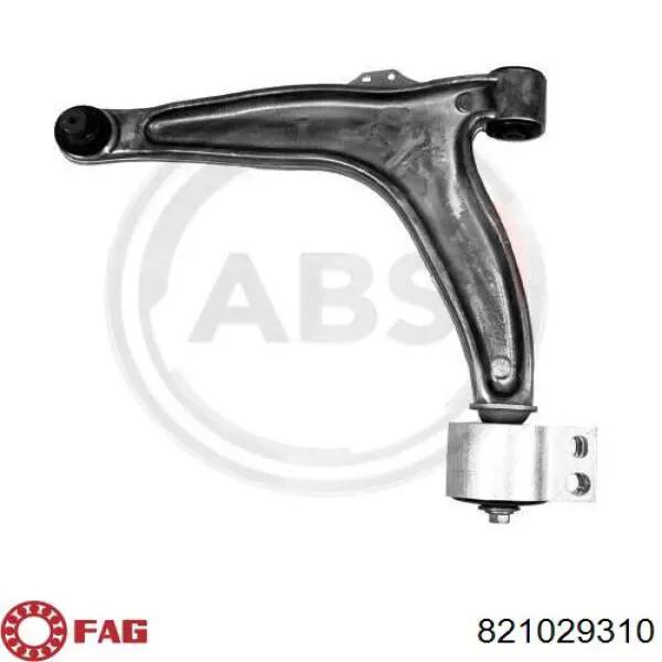 Compre 821029310 FAG Braço oscilante inferior esquerdo de suspensão dianteira