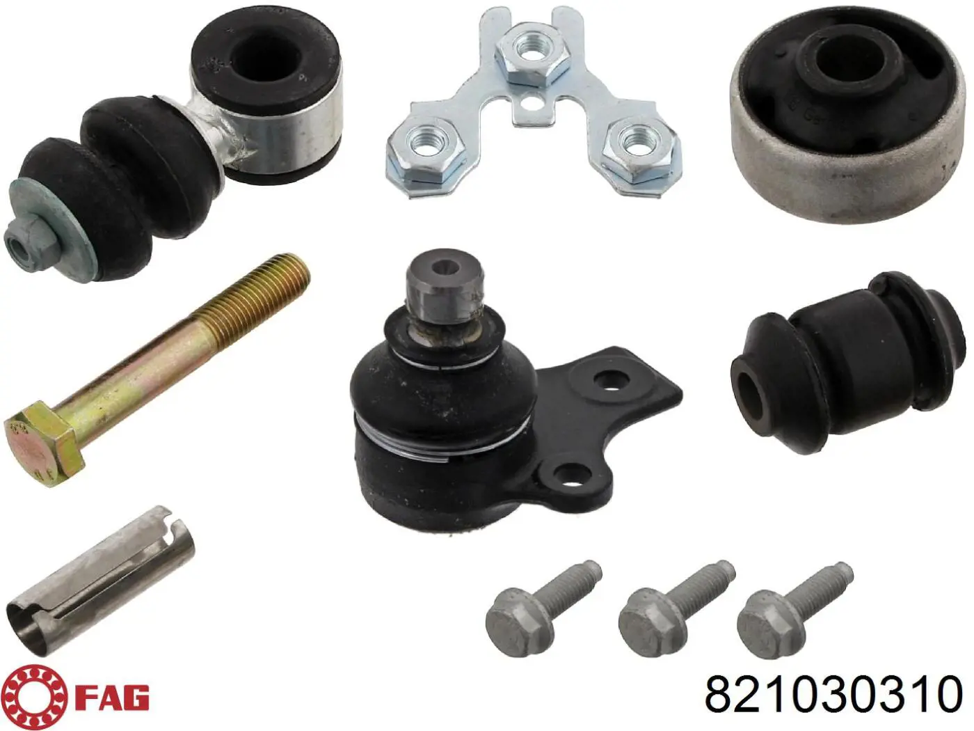 Compre 821030310 FAG Braço oscilante inferior esquerdo/direito de suspensão dianteira