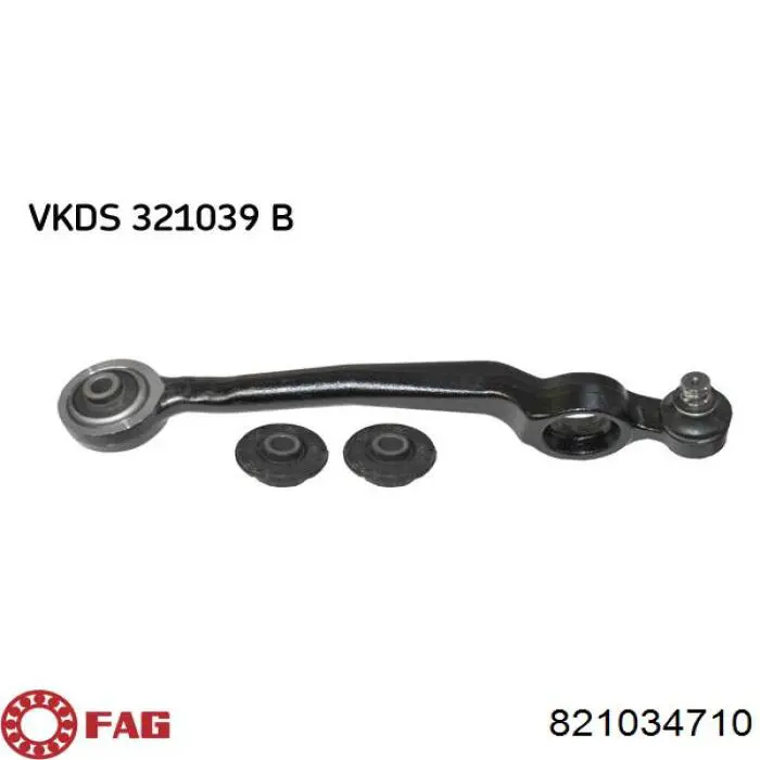 Braço oscilante inferior direito de suspensão dianteira FAG 821034710 preço, a partir de 66,67 USD