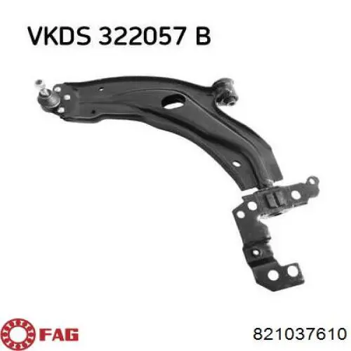 Braço oscilante inferior esquerdo de suspensão dianteira FAG 821037610 preço, a partir de 76,53 USD