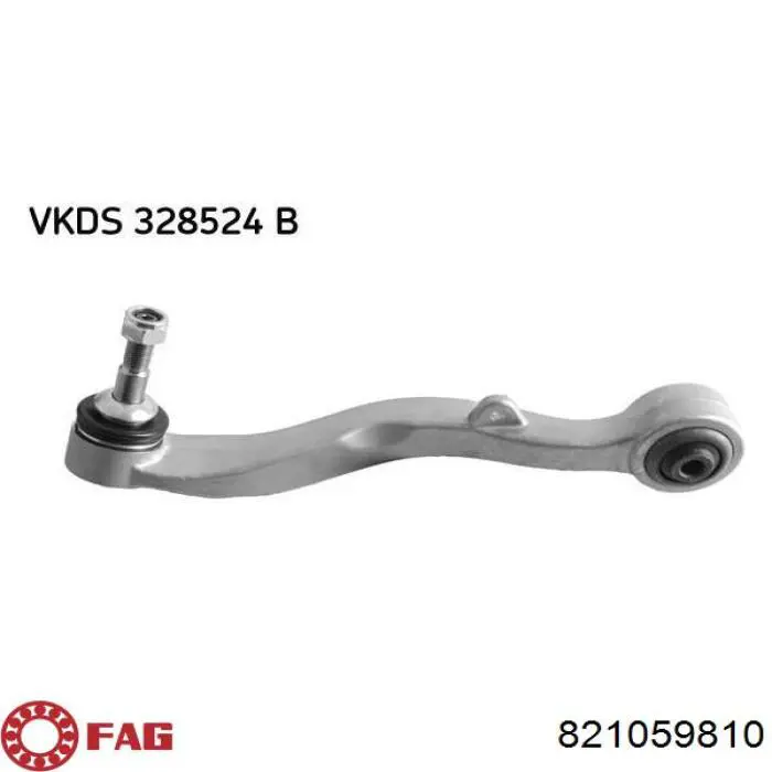 Compre 821059810 FAG Braço oscilante inferior direito de suspensão dianteira