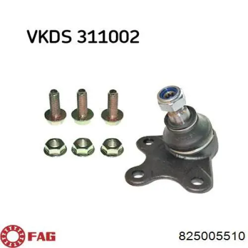 Suporte de esfera inferior direito FAG 825005510 preço, a partir de 20,98 USD
