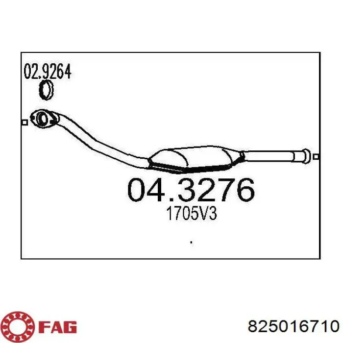 Compre 825016710 FAG Suporte de esfera superior