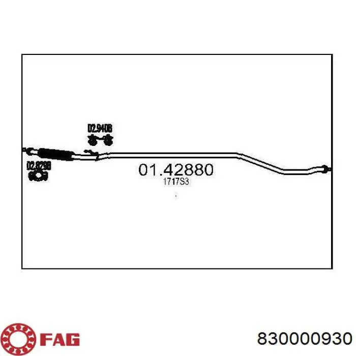 Pivô de extremidade do eixo FAG 830000930 preço, a partir de 60,49 USD