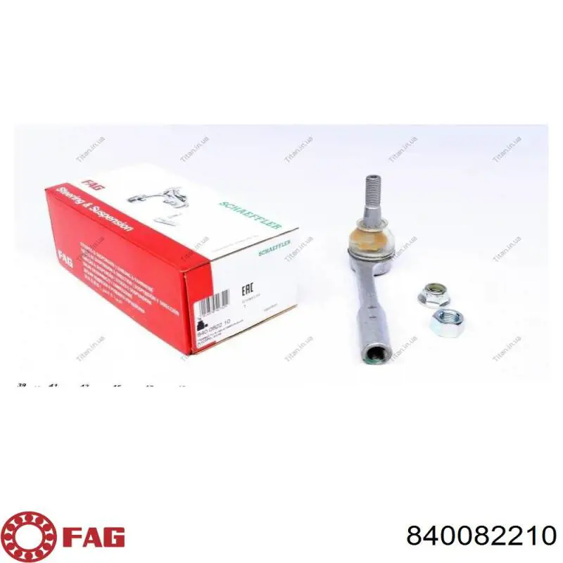 Ponta externa da barra de direção FAG 840082210 preço, a partir de 18,65 USD