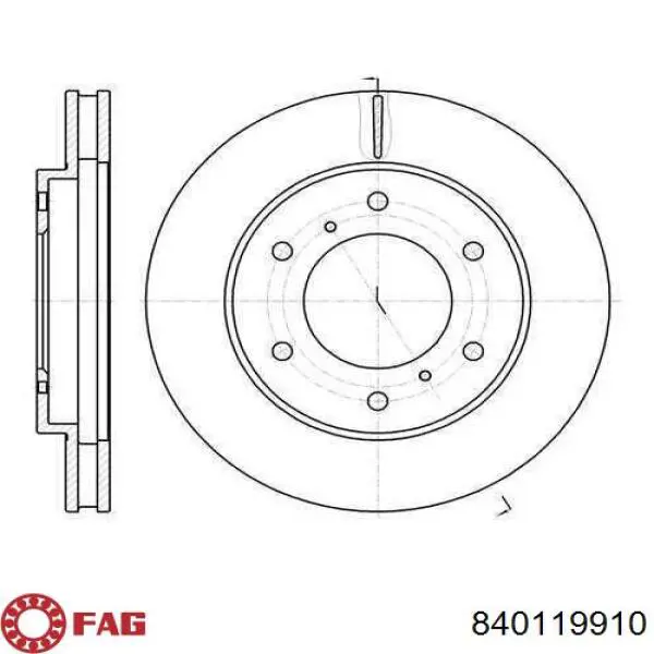 Compre 840119910 FAG Ponta externa da barra de direção