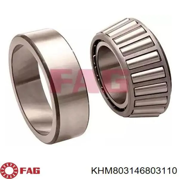 KHM803146803110 FAG Rolamento interno da haste do eixo traseiro