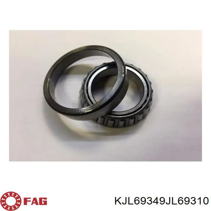 KJL69349JL69310 FAG Rolamento externo de cubo dianteiro