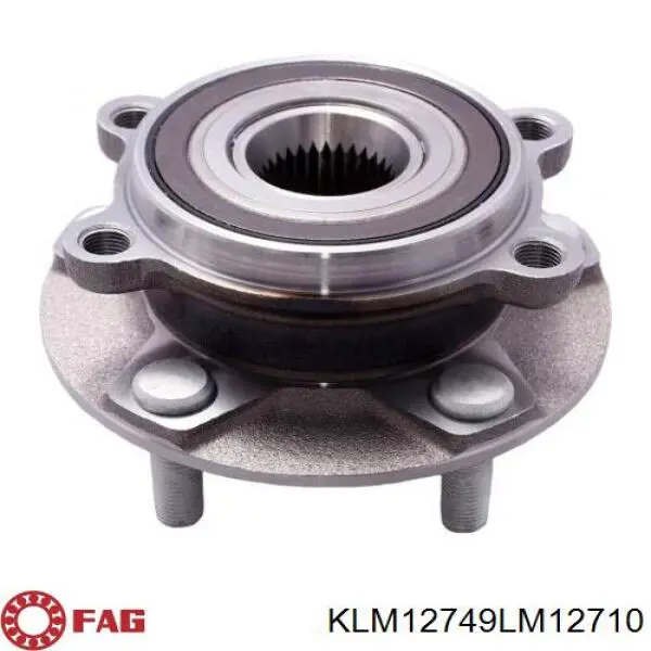 Rolamento externo de cubo dianteiro FAG KLM12749LM12710 preço, a partir de 18,50 USD