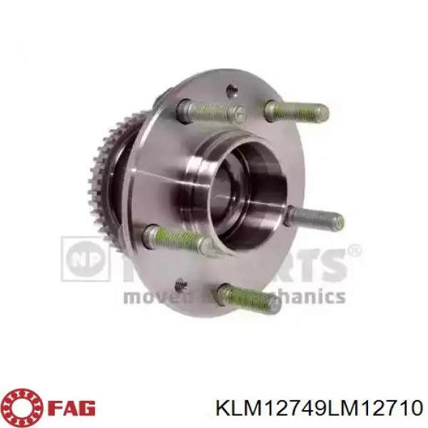 Compre KLM12749LM12710 FAG Rolamento externo de cubo dianteiro