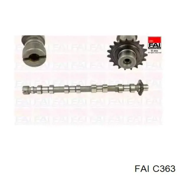 C363 FAI Árvore distribuidora de motor de admissão