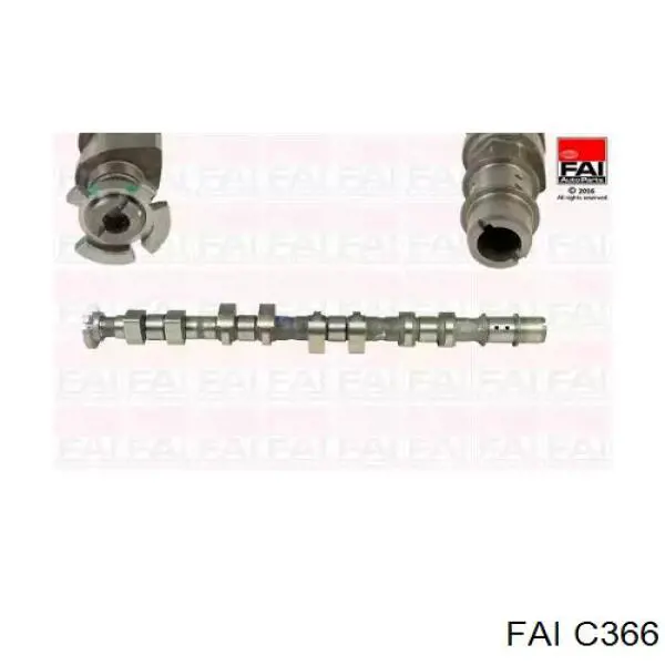 C366 FAI Árvore distribuidora de motor de escape