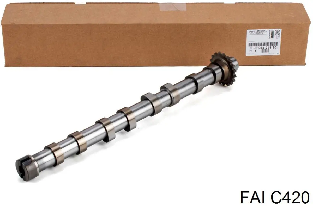 9804424180 Peugeot/Citroen Árvore distribuidora de motor de admissão