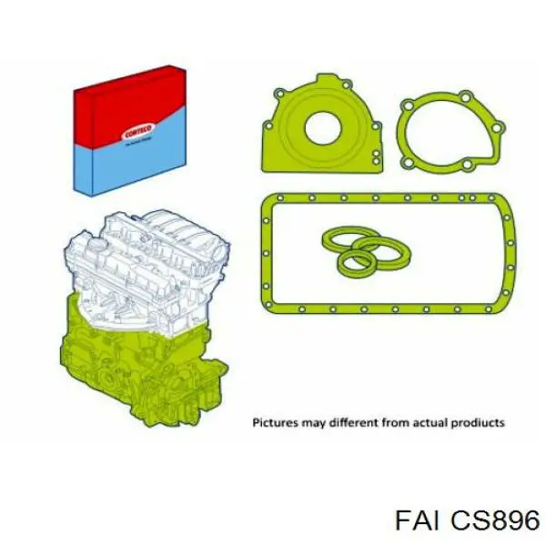Kit inferior de vedantes de motor FAI CS896 preço, a partir de 60,49 USD