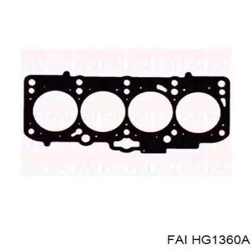 HG1360A FAI Vedante de cabeça de motor (CBC)