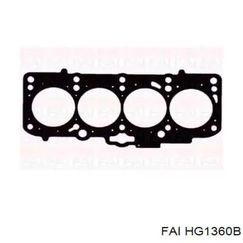 HG1360B FAI Vedante de cabeça de motor (CBC)