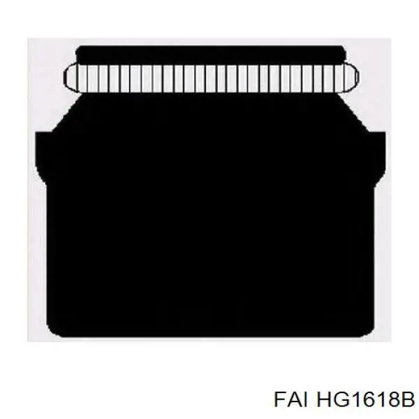 HG1618B FAI Vedante de cabeça de motor (CBC)