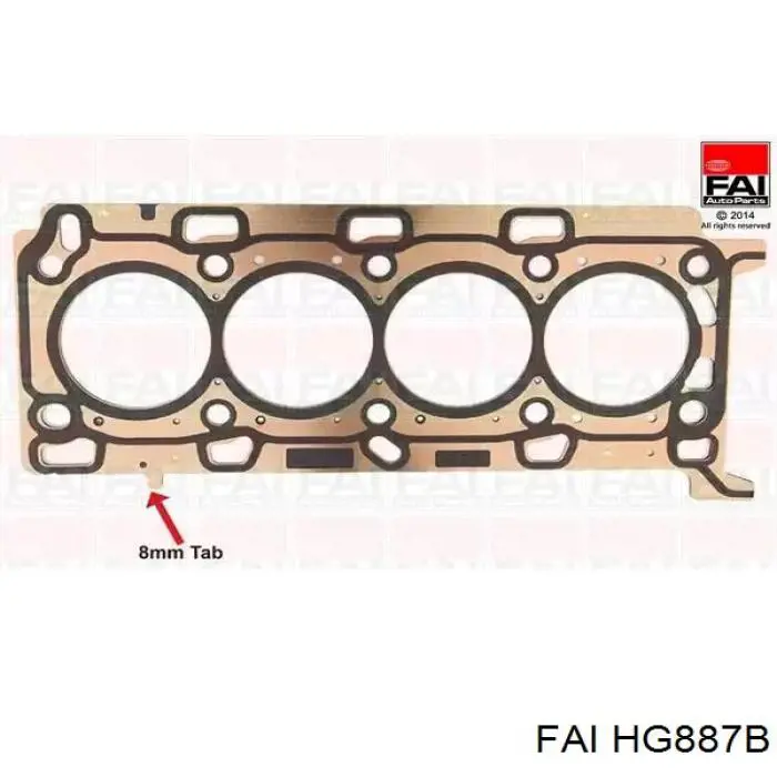 Compre HG887B FAI Vedante de cabeça de motor (CBC)