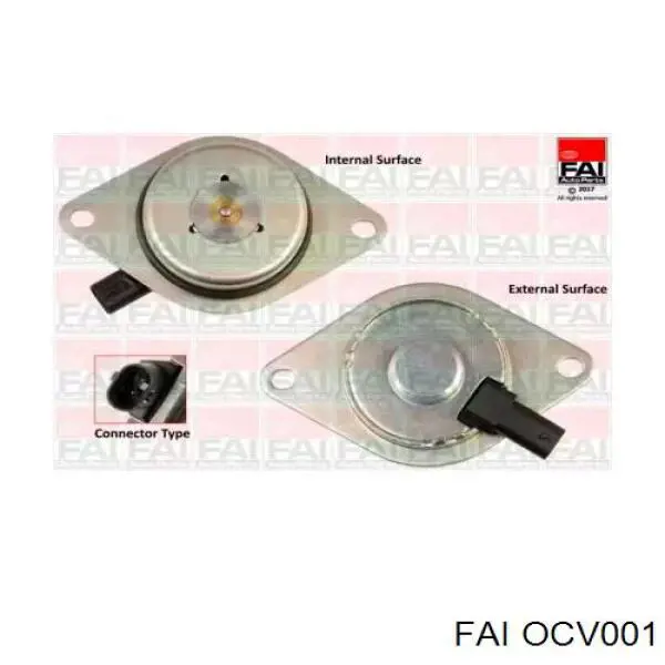 OCV001 FAI Válvula eletromagnética de posição (de fases) da árvore distribuidora