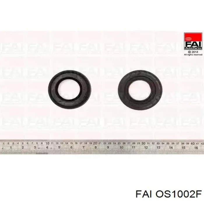 Compre OS1002F FAI Vedação dianteira de cambota de motor