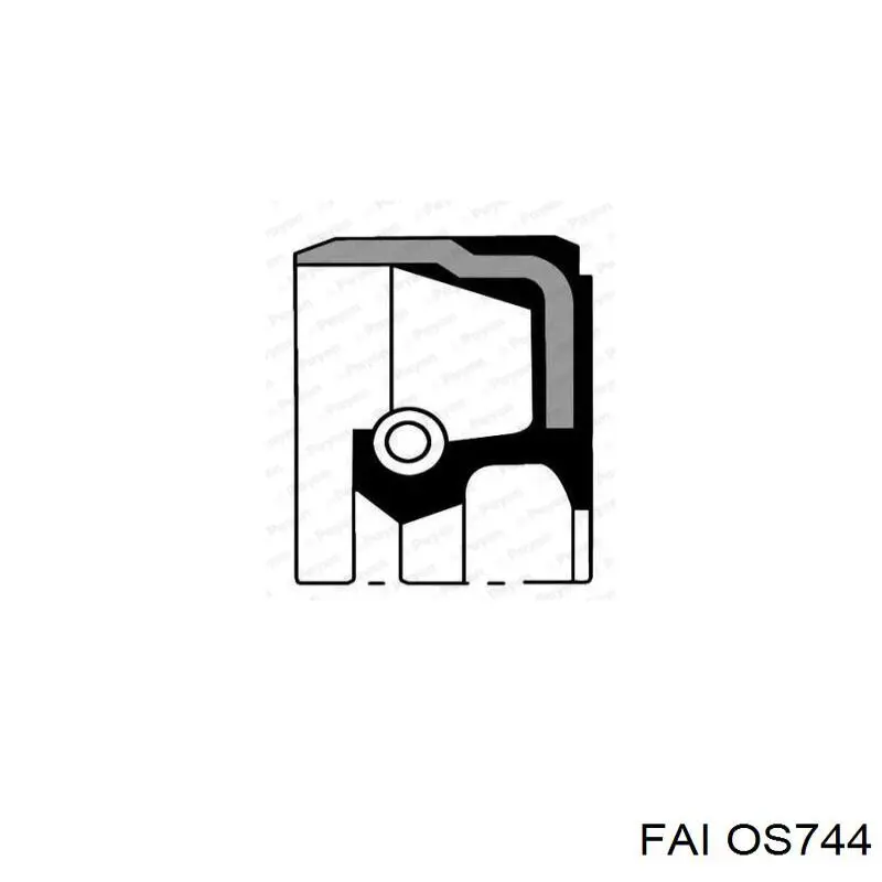Vedação dianteira de cambota de motor FAI OS744 preço, a partir de 4,49 USD