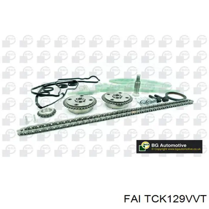 TCK129VVT FAI Cadeia do mecanismo de distribuição de gás, kit