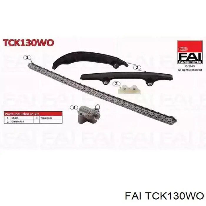 Cadeia do mecanismo de distribuição de gás, kit FAI TCK130WO preço, a partir de 138,43 USD