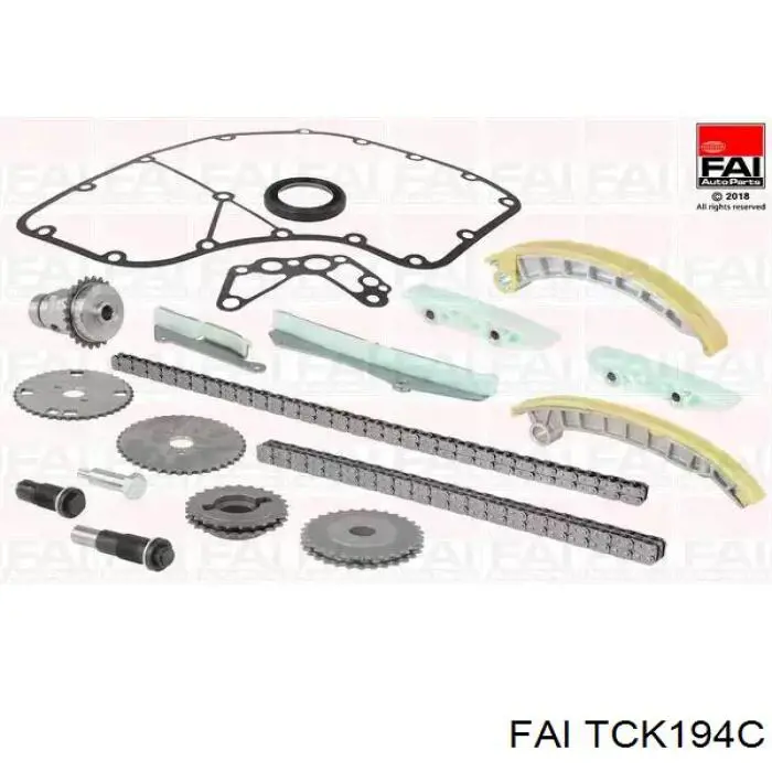 TCK194C FAI Cadeia do mecanismo de distribuição de gás, kit