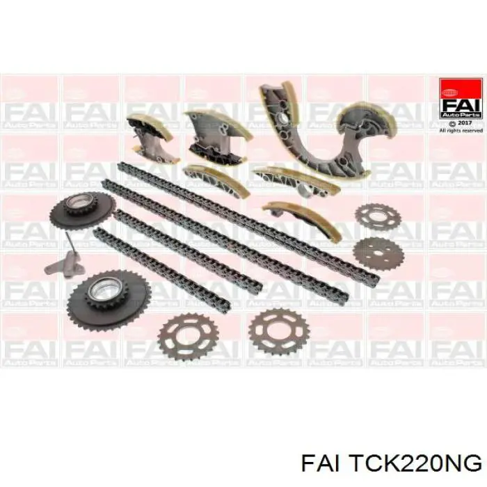 Cadeia do mecanismo de distribuição de gás, kit FAI TCK220NG preço, a partir de 736,72 USD