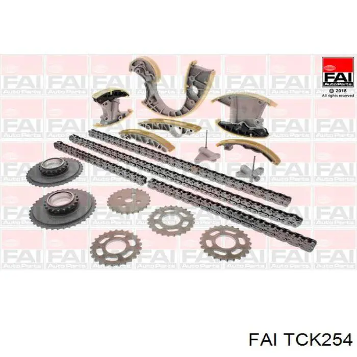 Compre TCK254 FAI Cadeia do mecanismo de distribuição de gás, kit