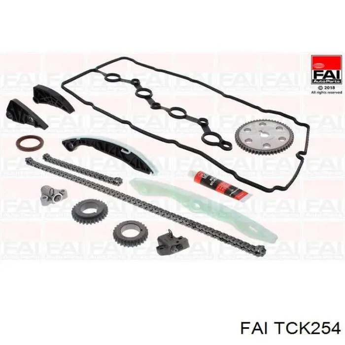 TCK254 FAI Cadeia do mecanismo de distribuição de gás, kit