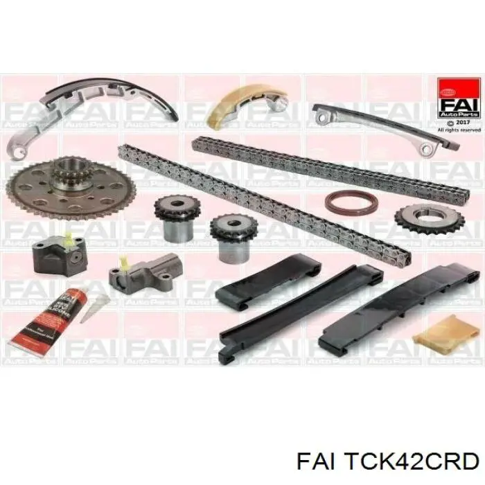 Cadeia do mecanismo de distribuição de gás, kit FAI TCK42CRD preço, a partir de 540,60 USD