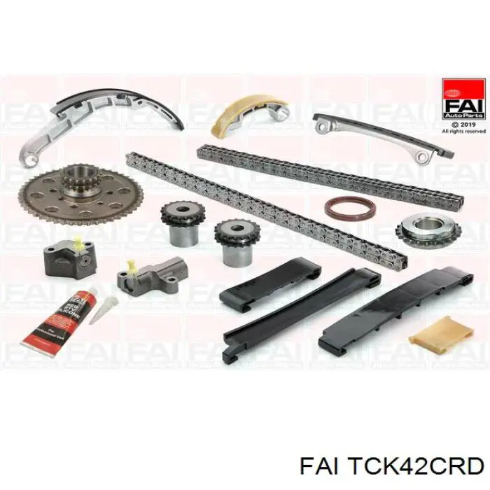Compre TCK42CRD FAI Cadeia do mecanismo de distribuição de gás, kit