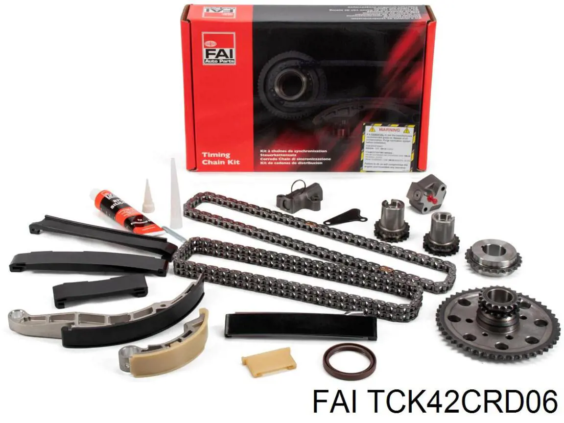 Compre TCK42CRD06 FAI Cadeia do mecanismo de distribuição de gás, kit