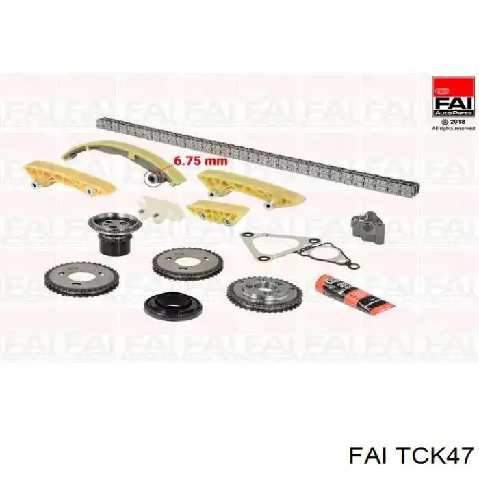 Cadeia do mecanismo de distribuição de gás, kit FAI TCK47 preço, a partir de 256,72 USD