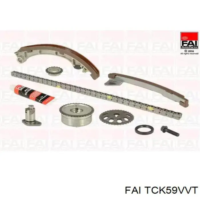 Cadeia do mecanismo de distribuição de gás, kit FAI TCK59VVT preço, a partir de 256,02 USD
