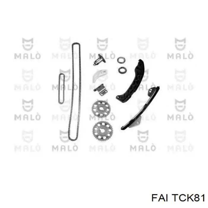 Compre TCK81 FAI Cadeia do mecanismo de distribuição de gás, kit