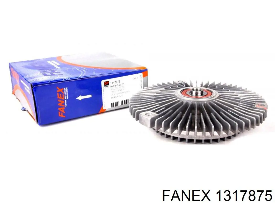 1317875 Fanex Acoplamento viscoso de ventilador de esfriamento
