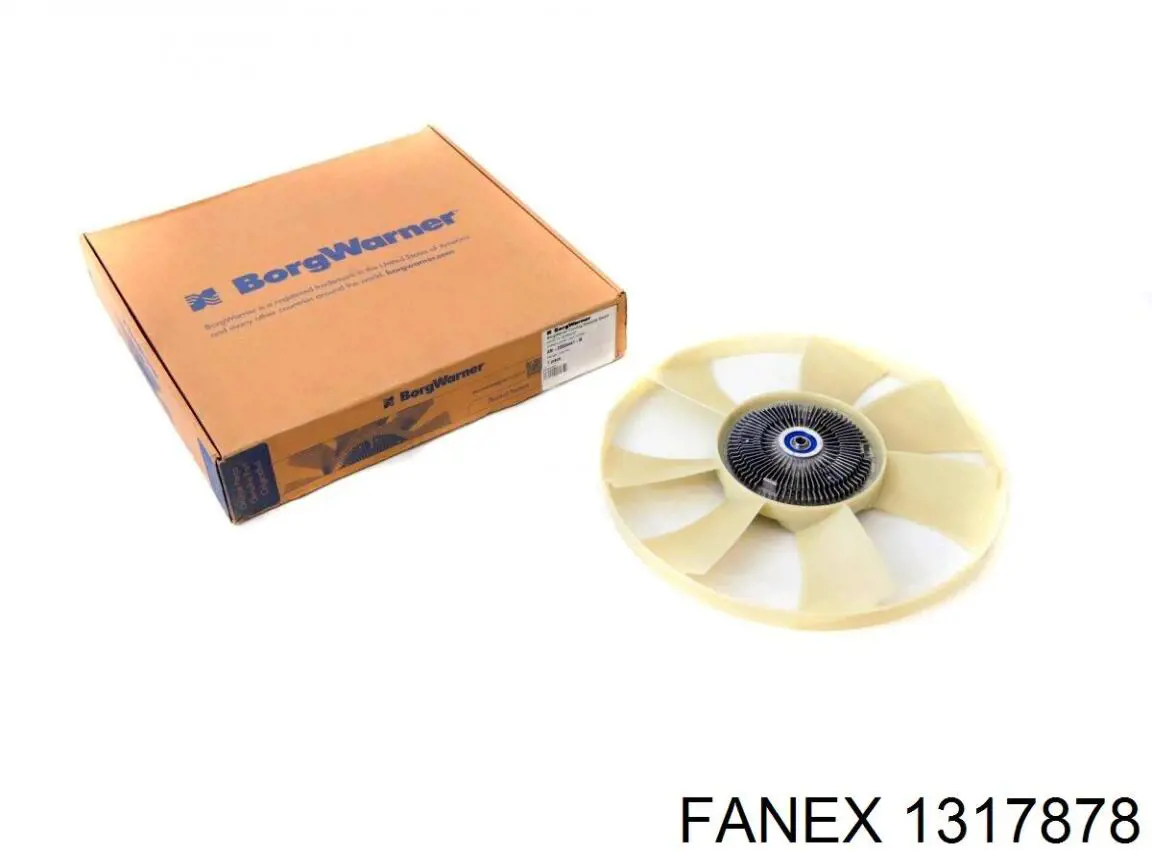 Acoplamento viscoso de ventilador de esfriamento Fanex 1317878 preço, a partir de 97,21 USD