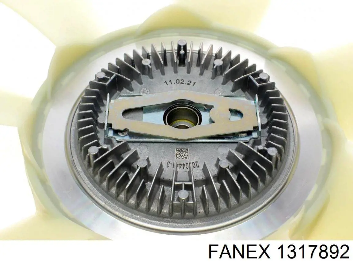 Acoplamento viscoso de ventilador de esfriamento 1317892 Fanex