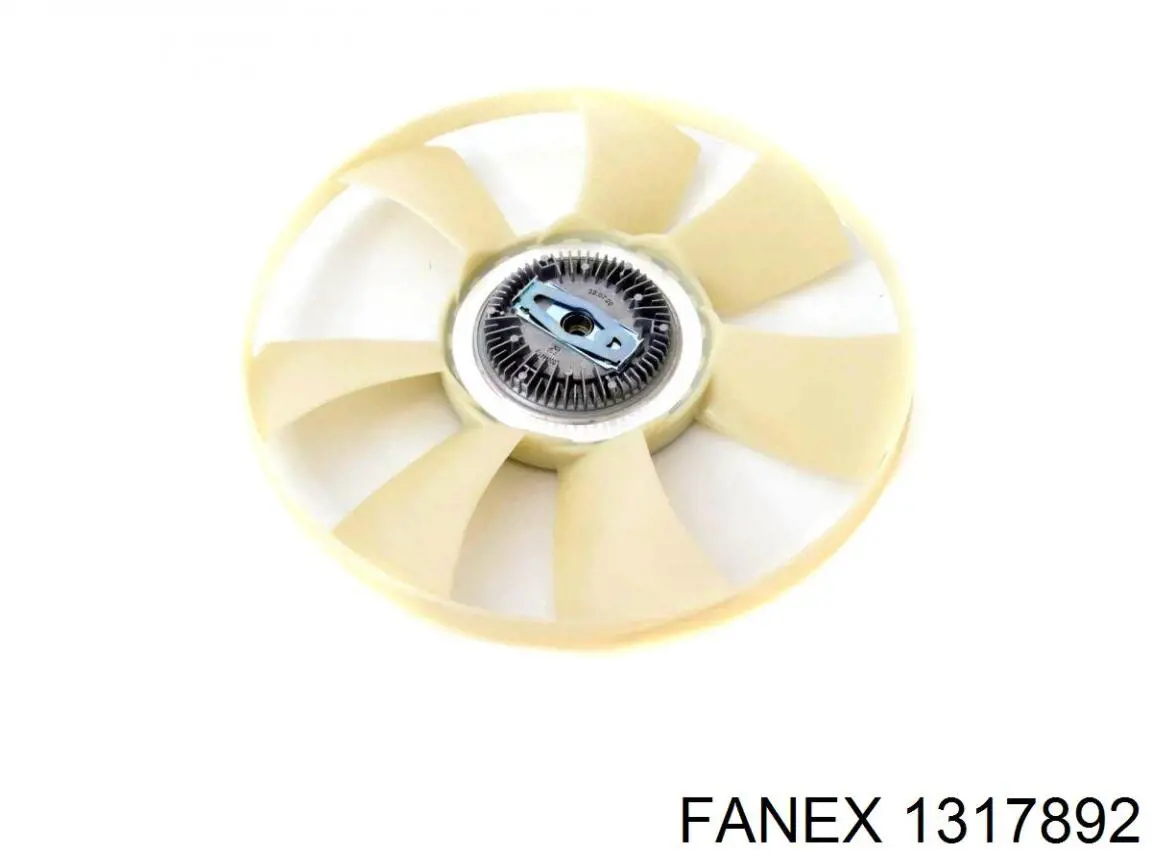 1317892 Fanex Acoplamento viscoso de ventilador de esfriamento