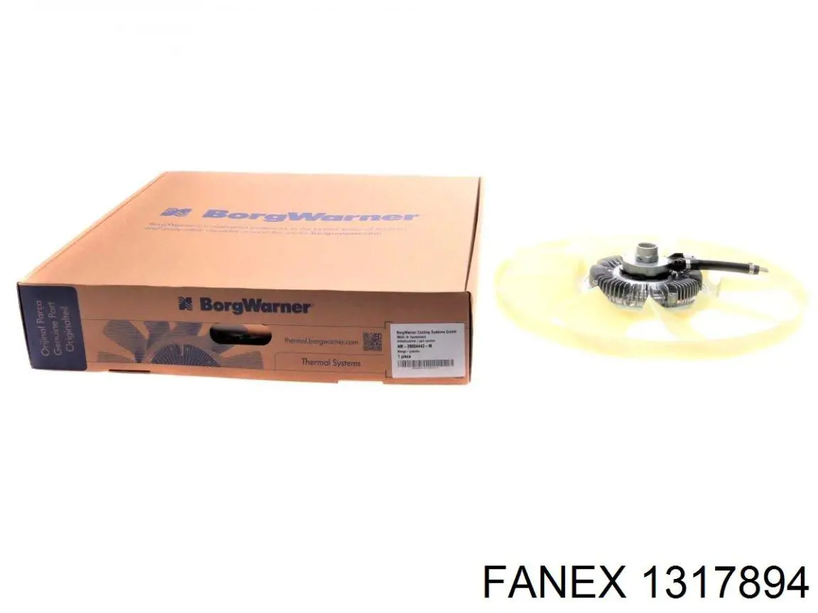 Compre 20003550 Borg-Warner Acoplamento viscoso de ventilador de esfriamento